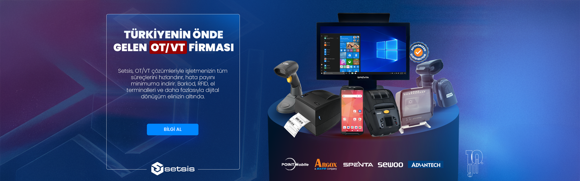 Setsis RFID Çözümleri ve Veri Toplama Sistemleri - Endüstriyel Otomasyon